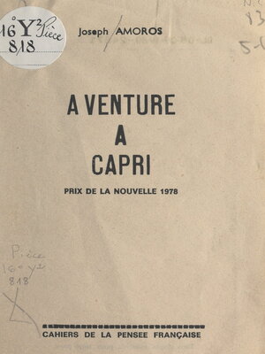 cover image of Aventure à Capri